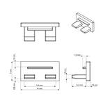  Zaślepka do profilu DESIGN LIGHT LINE MINI złota - Meblownia.pl