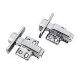 Zawias samodomykający GTV nakładany 110° - 2 sztuki + zaślepki + prowadniki - Meblownia.pl