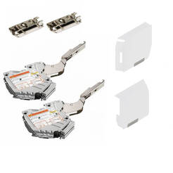  Zestaw AVENTOS HK-S mocny 20K2E00.02 + białe zaślepki + mocowania