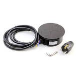   Gniazdo wpuszczane w blat BACHMANN TWIST 2x230V czarne - Meblownia.pl