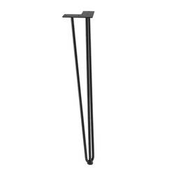 Noga meblowa ARTO GTV 711 mm - czarny mat