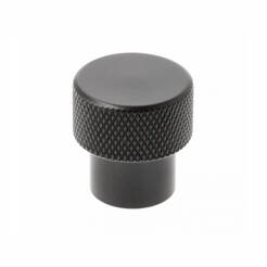  Gałka meblowa GTV STRUCTURE czarny mat GA-STRUCTURE-1-20M