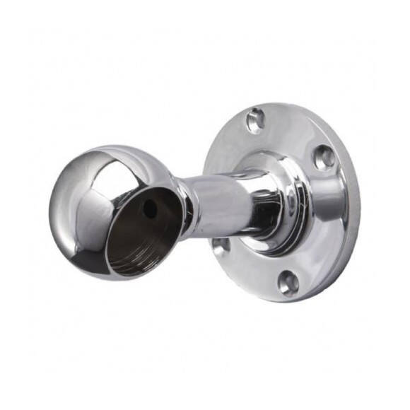 Uchwyt dystansowy końcowy *25 SHOPLINE AC995 chrom - Meblownia.pl