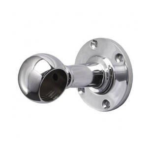 Uchwyt dystansowy końcowy *25 SHOPLINE AC995 chrom