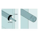  Odbojnik TIP-ON BLUM 956.1004 krótki biały - Meblownia.pl