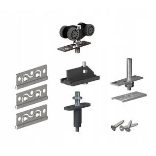 Komplet złączek do 2 skrzydeł VALCOMP HERKULES PLUS 40 kg 229-028