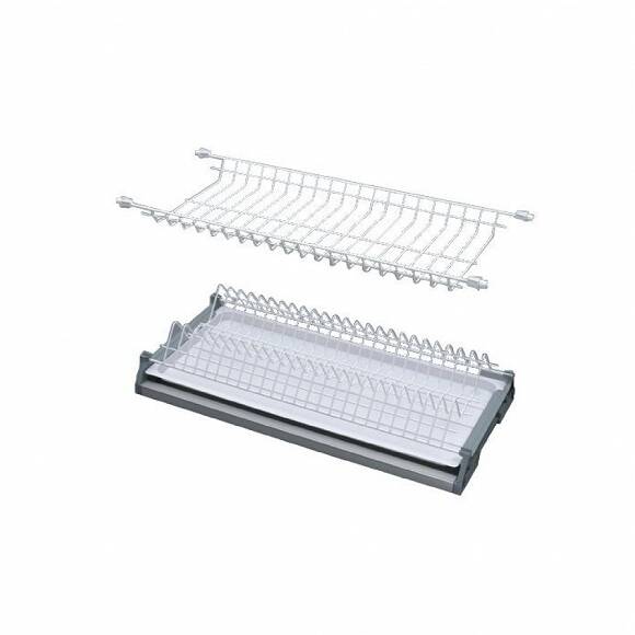Suszarka do naczyń REJS 50 biała - dwupoziomowa - Meblownia.pl