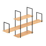 Stelaż rama półki GAMET SR18-376-L2 czarny - 1 sztuka - Meblownia.pl