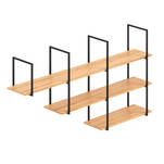 Stelaż rama półki GAMET SR18-376-L2 czarny - 1 sztuka - Meblownia.pl