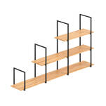 Stelaż rama półki GAMET SR18-376-L2 czarny - 1 sztuka - Meblownia.pl