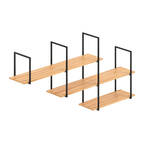 Stelaż rama półki GAMET SR18-376-L2 czarny - 1 sztuka - Meblownia.pl