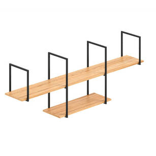 Stelaż rama półki GAMET SR18-376-L2 czarny - 1 sztuka