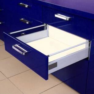 Szuflada MODERN BOX GTV szara średnia 450 mm