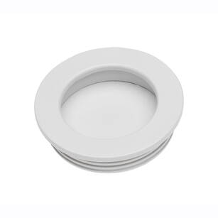 Uchwyt meblowy wpuszczany GTV B224 okrągły biały