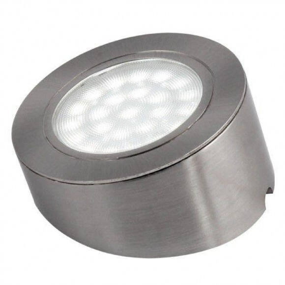 Oprawa LED OVAL SKOS inox barwa biała zimna 2W - Meblownia.pl