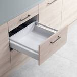   Szuflada HAFELE MATRIX S35 350 mm czarna (552.03.222) - Meblownia.pl