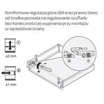   Szuflada HAFELE MATRIX S35 350 mm czarna (552.03.222) - Meblownia.pl