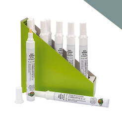 Pisak retuszerski z farbą kryjącą C22 - 965 (RAL 7042) szary