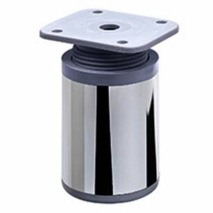 Nóżka meblowa okrągła N5-60 fi-40 chrom