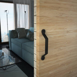 Uchwyt trapezowy do systemu VALCOMP DESIGN LINE czarny 337-101