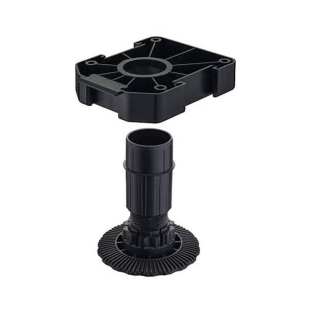  Nóżka kuchenna regulowana HAFELE AXILO H-100 + płytka mocująca - Meblownia.pl