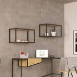 Stelaż wiszący GAMET SR19-600-L2 czarny - Meblownia.pl