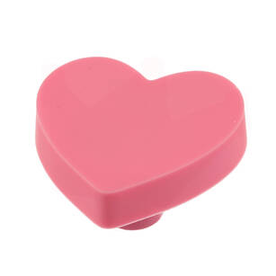 Uchwyt meblowy gumowy GTV HEART różowy