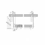  Półka pod klawiaturę GTV szara PU-KEY027-60 - Meblownia.pl