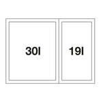 Sortownik na śmieci BLANCO SELECT II Orga 60/2 - Meblownia.pl