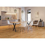 Noga meblowa GAMET "X" 720 mm czarna SR46-550-720-L2 - 2 sztuki - Meblownia.pl