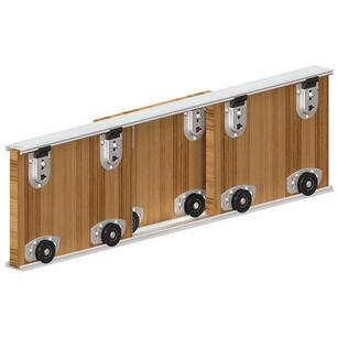 System drzwi przesuwnych VALCOMP ARES 2 2400 mm