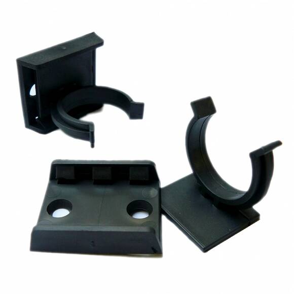 Klips do nóżki kuchennej czarny - Meblownia.pl