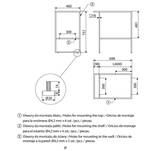 Stelaż pod umywalkę GAMET SR16-698-L2 czarny - Meblownia.pl