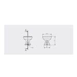  Gałka meblowa GTV SONET czarny mat GZ-SONET-1-20M - Meblownia.pl