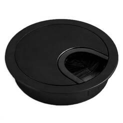 Przepust kablowy GTV fi 60 metalowy czarny mat