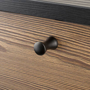  Gałka meblowa RUZA XL czarny mat