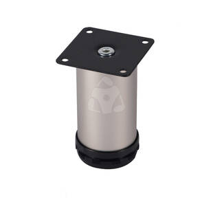 Nóżka meblowa okrągła 272C H-100 satyna