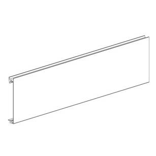 Panel frontu wewnętrznego HAFELE MATRIX 1100 czarny (552.69.282)