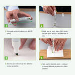 Pisak retuszerski z farbą kryjącą C22 - 222 calvados - Meblownia.pl