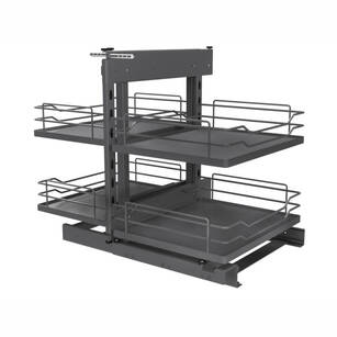 Kosz narożny NOMET MAGIC KOMFORT P/L W-6000D-1200 antracyt