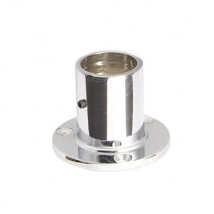 Rozeta - końcówka mocująca *25 SHOPLINE AC510-E chrom