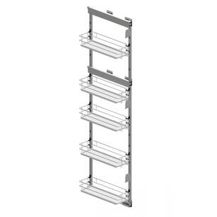 Kosz cargo maxi REJS MAXIMA EVO II 5 półek chrom 200 prawe