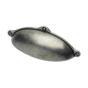 Uchwyt meblowy GTV MARSALA antyczne srebro "muszelka"