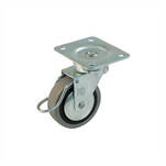 Kółko meblowe obrotowe AMIG fi 40 z hamulcem - Meblownia.pl