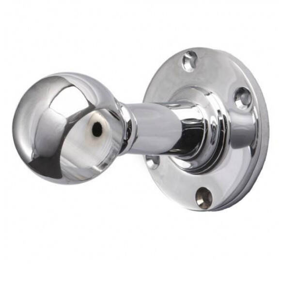 Uchwyt dystansowy przelotowy *25 SHOPLINE AC994 chrom - Meblownia.pl