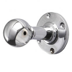 Uchwyt dystansowy przelotowy *25 SHOPLINE AC994 chrom