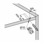 Amortyzator BLUMOTION BLUM 970A1002 do zawiasów kątowych - Meblownia.pl