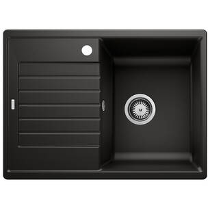 Zlew  BLANCO ZIA 45 S Compact Silgranit PuraDur czarny