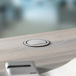 Gniazdo meblowe BACHMANN ELEVATOR 2x230V inox wysuwane - Meblownia.pl