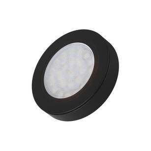 Oprawa LED OVAL DYSTANS czarna barwa neutralna 2W